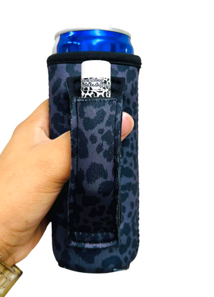 Black Leopard 12-16oz Slim Can Handler™