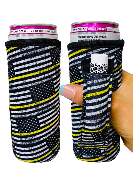 Yellow Line 12oz Slim Can Handler™