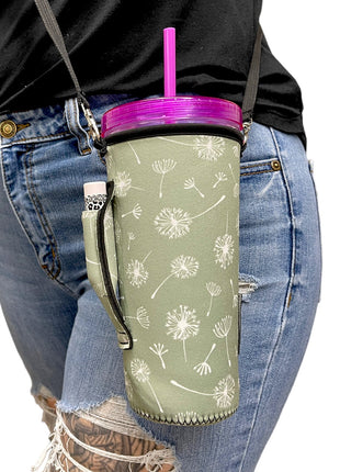 30oz Large Coffee Handler™ W/ Carrying Strap