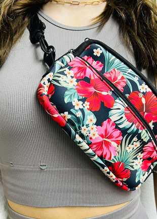 Hibiscus Cross Body Purse