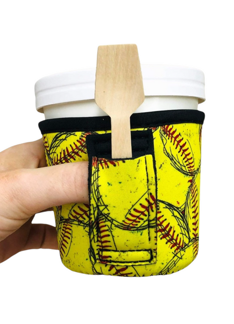 Softball Pint Size Ice Cream Handler™