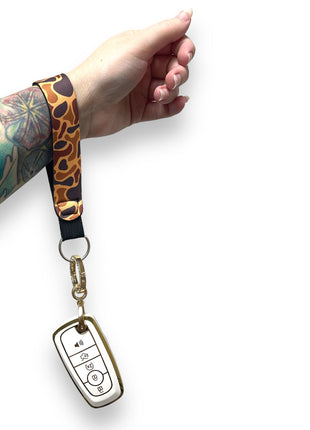 Old School Camo Wristlet Keychain