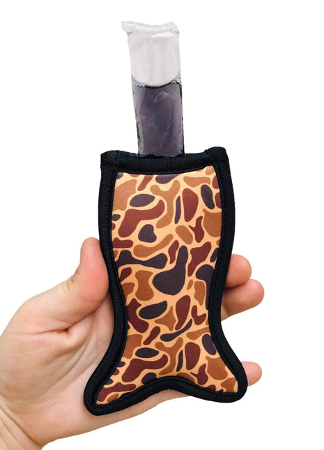 Old School Camo Icy Pop Holder