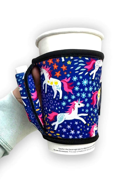 Rainbow Unicorns Small / Medium Bottomless Handler™ - Drink Handlers